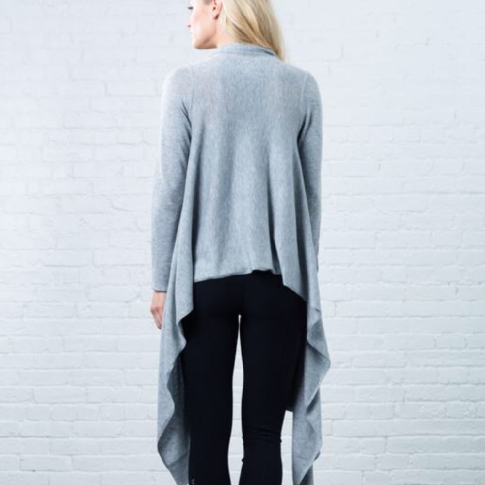 Crane & Lion Wrap Cardigan